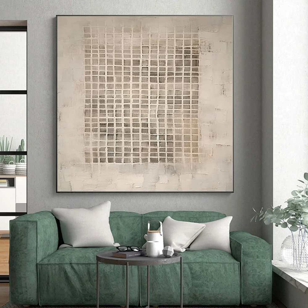 Offices Original Handmade Substantial Abstract Canvas Wall Art F31B7